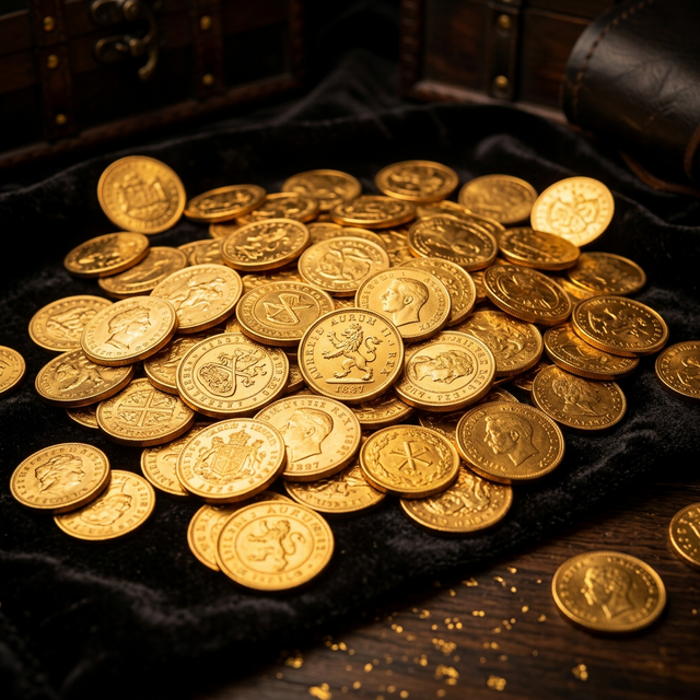 Золотые монеты
